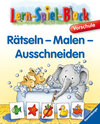 Buchcover Rätseln - Malen - Ausschneiden (Vorschule)