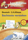 Buchcover Sachtexte verstehen (3./4. Klasse)