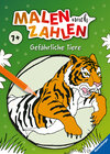 Buchcover Malen nach Zahlen ab 7: Gefährliche Tiere