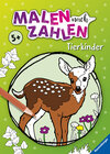 Buchcover Malen nach Zahlen ab 5: Tierkinder