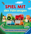 Buchcover Spiel mit den Fahrzeugen: Mein buntes Holzpuzzle-Buch