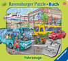 Buchcover Ravensburger Puzzle-Buch: Fahrzeuge - Kinderbuch ab 3 Jahren, Puzzle mit 12 Teilen, Spielbuch, Wimmelbuch, Pappbilderbuc