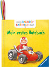 Buchcover Mein Knuddel-Knautsch-Buch: Mein erstes Autobuch; weiches Stoffbuch, waschbares Badebuch, Babyspielzeug ab 6 Monate