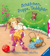 Buchcover Schäfchen, Puppe, Teddybär