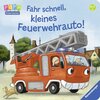 Buchcover Fahr schnell, kleines Feuerwehrauto