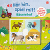 Buchcover Hör hin, spiel mit! Mein Puzzle-Soundbuch: Bauernhof