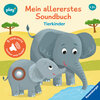 Buchcover Ravensburger Play+ Mein allererstes Soundbuch: Tierkinder, Baby-Buch ab 1 Jahr