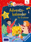 Buchcover Adventskalender für Erstleser - lesen lernen mit dem Leserabe - Erstlesebuch - Kinderbuch ab 6 Jahren - Lesen lernen 1. 