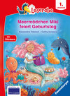 Buchcover Meermädchen Miki feiert Geburtstag - Lesen lernen mit dem Leseraben - Erstlesebuch - Kinderbuch ab 6 Jahren - Lesenlerne