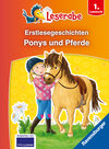 Buchcover Erstlesegeschichten: Ponys und Pferde - Leserabe 1. Klasse - Erstlesebuch für Kinder ab 6 Jahren
