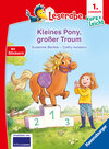 Buchcover Kleines Pony, großer Traum - lesen lernen mit dem Leseraben - Erstlesebuch - Kinderbuch ab 6 Jahren - Lesenlernen 1. Kla