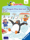 Buchcover Pinguin Pinu taut auf - lesen lernen mit dem Leserabe - Erstlesebuch - Kinderbuch ab 5 Jahren - erstes Lesen - (Leserabe