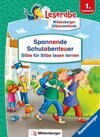 Buchcover Spannende Schulabenteuer - Silbe für Silbe lesen lernen - Leserabe 1. Klasse - Erstlesebuch für Kinder ab 6 Jahren