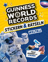 Buchcover Guinness World Records Stickern und Rätseln: Weltall