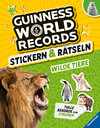 Buchcover Guinness World Records Stickern und Rätseln: Wilde Tiere