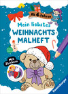 Buchcover Mein liebstes Weihnachtsmalheft mit Stickern ab 4