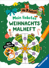 Buchcover Mein liebstes Weihnachtsmalheft mit Stickern ab 7