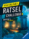 Buchcover Ravensburger Stay alive! Rätsel-Challenge - Überlebe in Atlantis - Rätselbuch für Gaming-Fans ab 8 Jahren