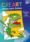 Buchcover Ravensburger CreArt Malen nach Zahlen ab 5 Dinosaurier - 24 Motive