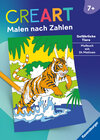 Buchcover Ravensburger CreArt Malen nach Zahlen ab 7: Gefährliche Tiere, Malbuch, 24 Motive