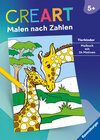 Buchcover Ravensburger CreArt Malen nach Zahlen ab 5: Tierkinder, Malbuch, 24 Motive