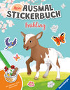 Buchcover Mein Ausmalstickerbuch - Frühling