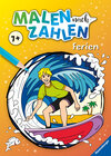 Buchcover Ravensburger Malen nach Zahlen ab 7 Jahren Ferien - 48 Motive - Malheft für Kinder - Nummerierte Ausmalfelder