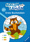 Buchcover Malen nach Zahlen, Vorschule: Erste Buchstaben