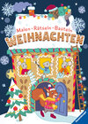 Buchcover Malen - Rätseln - Basteln: Weihnachten