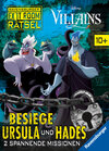 Buchcover Ravensburger Exit Room Rätsel: Disney Villains - Besiege Ursula und Hades: 2 spannende Missionen