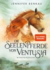 Buchcover Die Seelenpferde von Ventusia, Band 1: Windprinzessin (Dein-SPIEGEL-Bestseller, abenteuerliche Pferdefantasy ab 10 Jahre