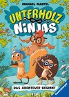 Buchcover Unterholz-Ninjas, Band 1: Das Abenteuer beginnt (tierisch witziges Waldabenteuer ab 8 Jahre)