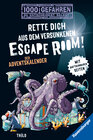 Buchcover 1000 Gefahren: Der Adventskalender - Rette dich aus dem versunkenen Escape Room!