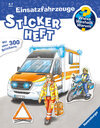 Buchcover Wieso? Weshalb? Warum? Stickerheft - Einsatzfahrzeuge