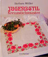 Buchcover Jugendstil Kreuzstichmuster