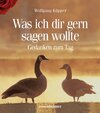 Buchcover Was ich dir gern sagen wollte