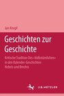 Buchcover Geschichten zur Geschichte