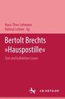 Buchcover Bertolt Brechts "Hauspostille"
