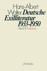 Buchcover Deutsche Exilliteratur 1933-1950