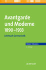 Buchcover Avantgarde und Moderne 1890–1933