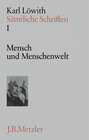 Buchcover Karl Löwith: Mensch und Menschenwelt