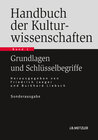 Buchcover Handbuch der Kulturwissenschaften