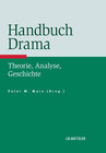 Buchcover Handbuch Drama