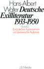 Buchcover Deutsche Exilliteratur 1933-1950