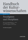 Buchcover Handbuch der Kulturwissenschaften