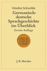 Buchcover Germanisch-deutsche Sprachgeschichte im Überblick