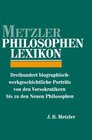 Buchcover Metzler Philosophen Lexikon