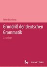 Buchcover Grundriss der deutschen Grammatik