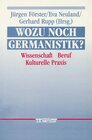 Buchcover Wozu noch Germanistik?