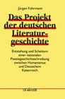 Buchcover Das Projekt der deutschen Literaturgeschichte